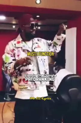 #CapCut Patoranking Lion In The Jungle lyrics #mre2lyrics #lyricsvideo #patoranking #trending 