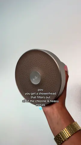 Showers are just that much better with filtered water 💧😌🚿✨ #shower #showertok #showerroutine #showerhead #filteredshowerhead 