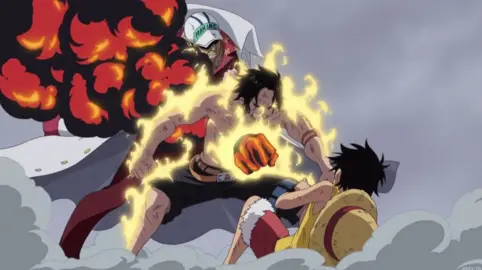 RIP Ace! #anime #animefights #animefightscenes #animefighters #animeticktok #onepiece #ace #luffy #luffyonepiece #aceonepiece #fire 