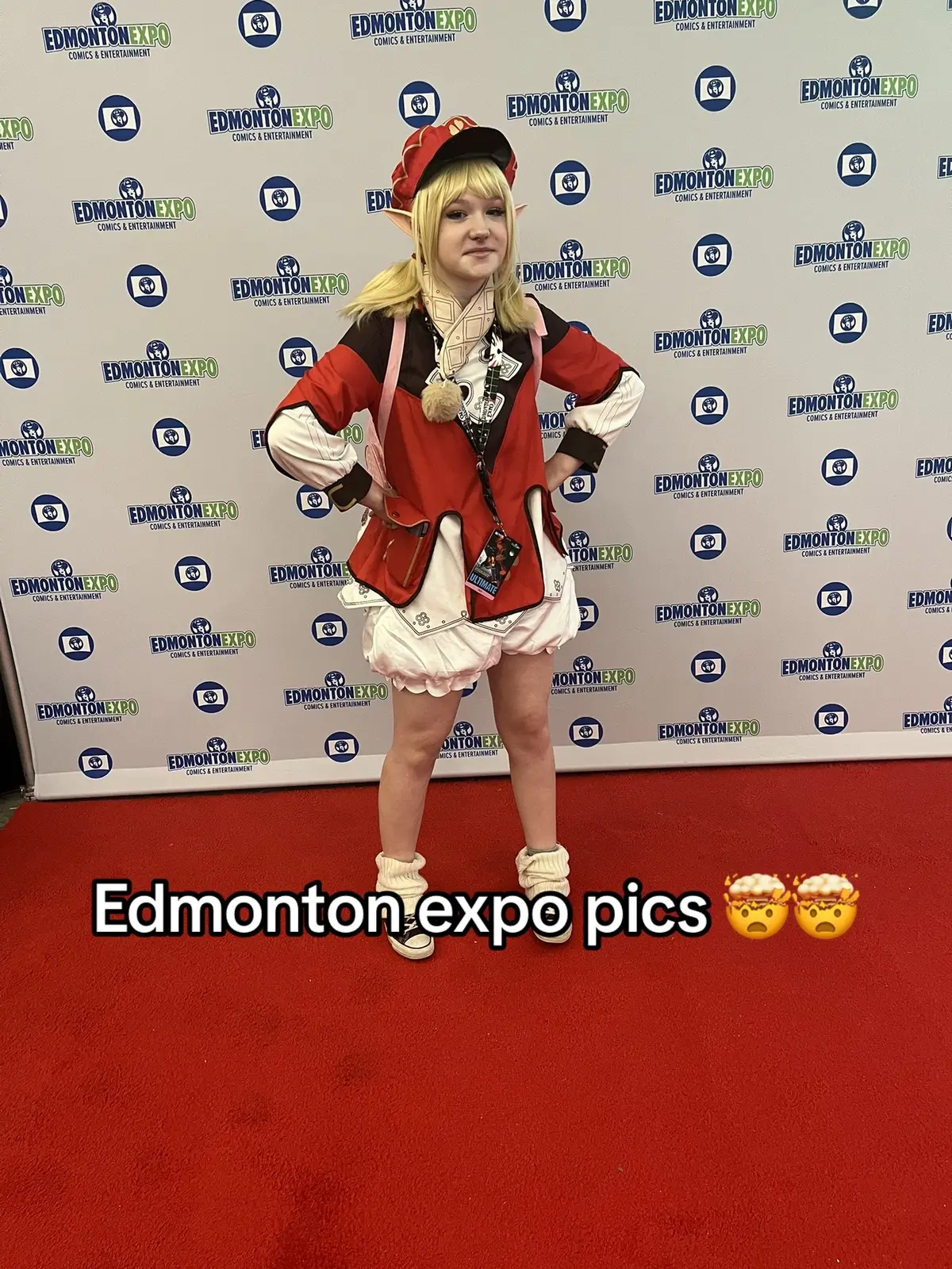 Gonna try to @ everyone #edmontonexpo #edmontonexpo2023 @グレル・サトクリフ @emm >_< @キューピッド(cupidz) @AMP @saturn ♡ @sAHAge/Gem🏴‍☠️ @jeremy🫧 🌈♾️ @🍃Ace/Arrow🫶 @☆•cosplayer•☆ @♡ 𝘏𝘢𝘦𝘷𝘯  ♡ 