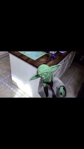 Yoda gets slapped #yodagetsslapped #yodamemes #starwarsmeme #yodafan #starwarsfan 