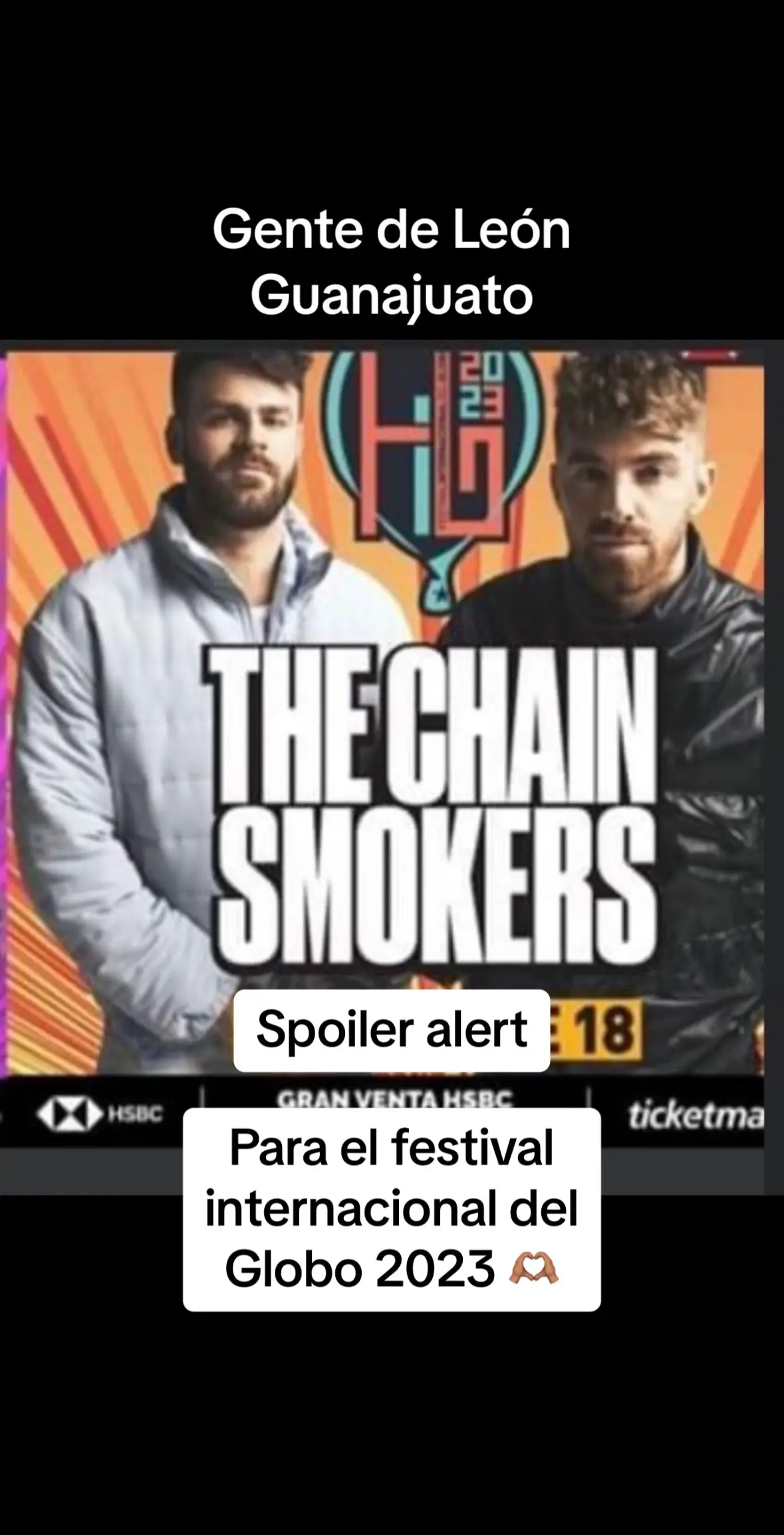 Un super sueño escuchar a estos dos en vivo 🥹😍 y mas en el @FIGLeon   #spoiler #fig2023 #viral #tiktok #spoileralert #leongto  #thechainsmorkers #timmytrumpet #festival 