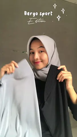 Hallo! aku lagi pake bergo sport dari @Dailydelight_Hijab yang super comfy dari bahan jersey premium ✨ langsung aja yang mau nyetok warnanya ☝🏻😋#bergo 
