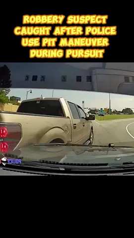 Robbery Suspect Caught After Police Use PIT Maneuver During Pursuit  #policeofficer #pursuit #copusa #policeactivity #copstvshow #copsoftiktok #trending #foryoupage #fbyyy 