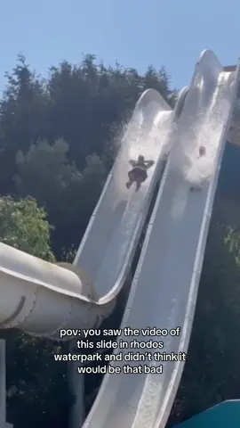 thought i was gonna fly over the tunnel 🥲 the headache after smashing your head over and over again wasn’t that great #faliraki #falirakiwaterpark #rhodos #rodos #rodoswaterpark #waterpark #waterslide #vesipuisto #fyp #zyxcba 