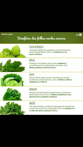 Dica do dia - Folhas verdes  quer receber mais dicas todos os dias? me segue agora e curte este vídeo  #dicas #alimentos #vestido #modafeminina #food #foryoupage 