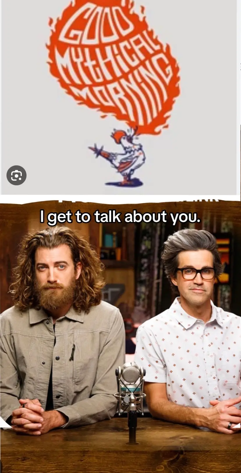 Anyways this is a joke unfortunately, the flame is cause im a fire sign but i didnt wanna get an aries ram. But alot of people thought it was for rhett and link. #howdy #goodmythicalmorning 