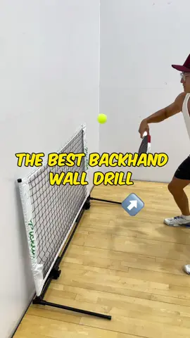 This backhand volley drill is the secret to strong wrists 👇 Wrist flicks, backhand counters, quick snaps— this wall drill does it all.  Stand 2-3 feet away from a wall, and work on rapid backhand volleys. If this is your first time doing this, please do not injure yourself— start off nice and slow and take lots of breaks.  The goal here isn’t necessarily speed. Focus on the consistency and accuracy— the speed will come later.  This drill has significantly helped strengthen my wrists to where I’m able to have stronger backhand counters and wrist flicks. While this may not be the drill for everyone, I do believe that wrist training is extremely underrated. One of the most important things in preventing wrist injury, is to strengthen your wrists, and to increase your wrists’ range of motion/mobility. Save this video for later, like and follow for more drills like these.  — 👉 follow @davispickleball for daily tips, drills and more My favorite paddle: Selkirk Labs 006 My Code: ADV-DAVISPICKLEBALL Link in Bio  . . . . . #pickleballislife #pickleball #pickleballtips #pickleballaddiction #davispickleball #selkirksport #wearepickleball