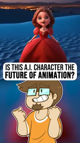 Is This A.I. Character the FUTURE of Animation?? #fyp