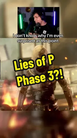 Why wouldnt there be?! #liesofp #phase3boss #kingofpuppets #romeo