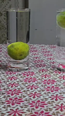 Floating lemon on water experiment #experiment #newaccount #newid #lemon #fyp #viral #CapCut#unitedstates #water 