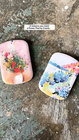 The most iconic designs in our most essential products🔋⚡️ Our Power Pods are the perfect wireless charger to take on the go🎨 #Casely 