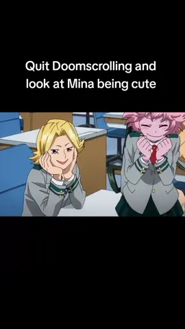 a character being adorable in every single frame should be impossible  yet here we are and here she is  #mha #bnha #minaashidoedit #alienqueenmina #myheroacademiaedit 