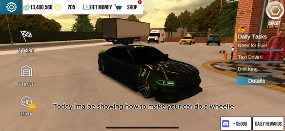 How to do a wheeli tutorial on cpm#wheelie #car #fast #high #fypシ  