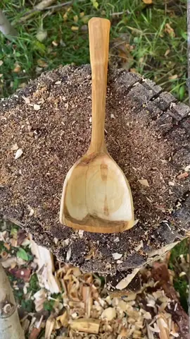 The best way to carve wooden spoons is whittle by whittle