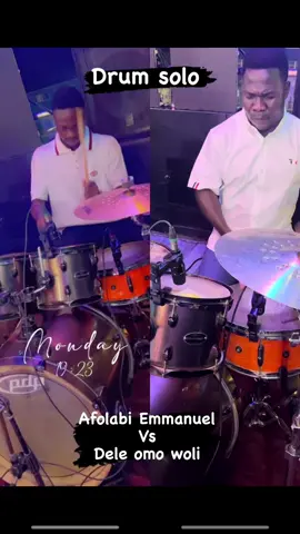 Drum Solo Challenge. Me Vs @Deleomowoli_Delerado .. What Solo Do You Love Best. #afolabiemmanuel18 #biggy1804 #trendigtiktok #onthisday #afolabiemmanuel #drummerboy #afolabiemmanuel1 #paistecymbals #drummersoftiktok #drums 