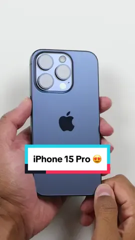 iPhone 15 Pro Blue Titanium Unboxing 😍 #asmr #asmrvideo #asmrtiktoks #iphone15 #iphone15pro #iphone15promax #apple #unboxing #iphone #fyp #supersaf 