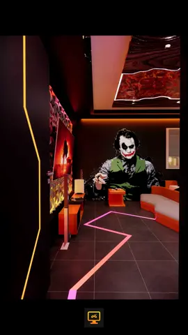 Joker Theme Gaming room
