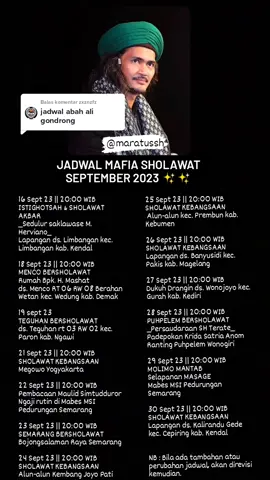 Membalas @zxznzfz #infomajelis #jadwalmajelis #jadwalmafiasholawat #jadwalmafiasholawatseptember2023 #ngalapberkah #abahaligondrong #mafiasholawat #semutireng #syekhermafish #shollualanabimuhammad 