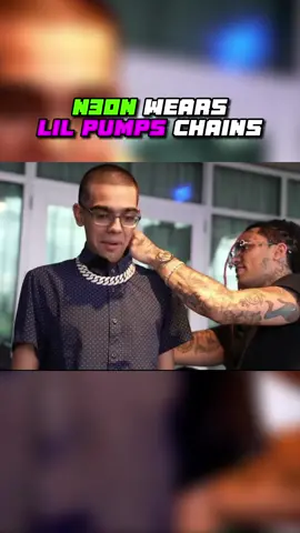 N3on wears Lil Pumps chains😂💀 #n3on #n3onclips #lilpump #viral #fyp #explore #n3on2k #foryou #n3on2k 