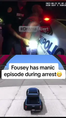 Fousey going crazy during his arrest😬 | Part 1 #fousey #kick #g7 #crazy #police #fyp #MentalHealth #CapCut 