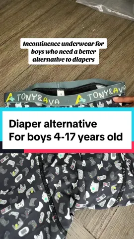 Incontinence underwear for boys who need a better alternative to diapers #kidsincontience #baldderproblems #fyp #healthandwellness #specialneedsunderwear