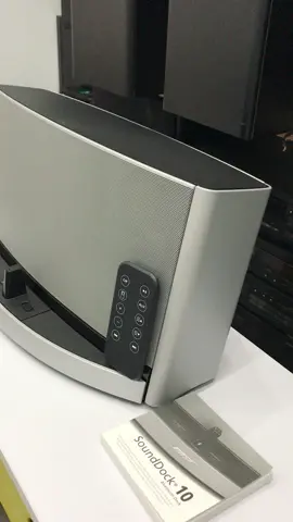 Loa Bluetooth BOSE SOUNDOCK 10 đẹp suất sắc  Trùm cuối dòng soundock rồi nhé ae . Không đối thủ  Bluetooth zin theo bộ hiếm có khó tìm Cs khủng : 150w , Ac : 100v  The USA , Mexico Dòng loa Bluetooth siêu Vip pro của Bose . Nặng như cối đá chơi nhạc cực hay #audioJP #hàngnộiđịanhậtbản #xuhuong #trending #bose #loa #bluetooth 