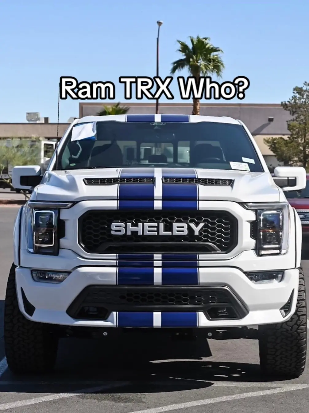 The Shelby F150 Offroad - 775 HP 😎 #shelbyf150 #ramtrx #supercharged #hellcat #f150supersnake #shelbyamerican #v8 #liftedtrucks