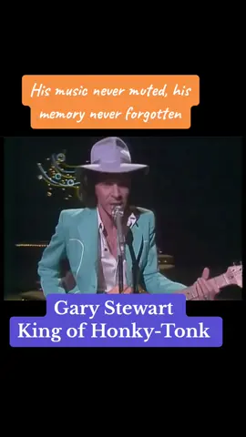 His name…. is Gary Stewart,            King of Honky-Tonk #gstribe #nevermuted #neverforgotten #fyp #thankyouts 