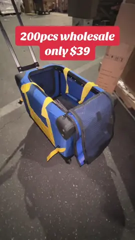 Pet Rolling Carrier Pet Carrier with Removable Wheels Telescopic Walking Handle for Dogs or Cats #wholesale #lossngeleswholesale #petcarrier #petcarrierbag #peterparker #cheapprice 