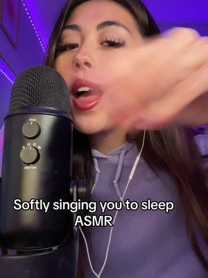 Asmr softly singing you to sleep (disclaimer: i’m really not claiming to be a singer or even good at singing but i just sang for fun for some asmr) #asmr #softlysinging #softspokenasmr #asmrforsleep #singingasmr 