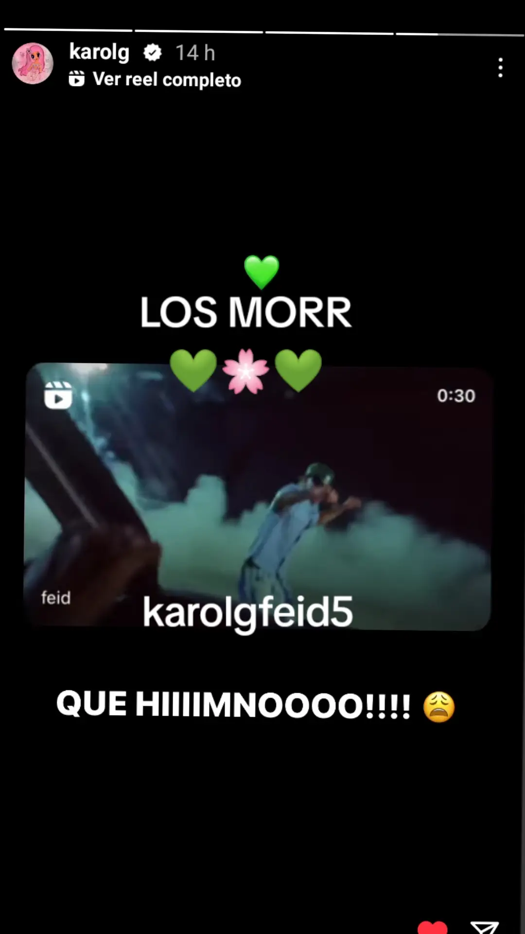 LOS MOOR💚🌸💚😍🔥