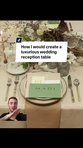 Luxury and elevated moments come with layering details, and being intentional!!  And this is exactly how I would do it in my wedding dining experience #g#greenscreenl#luxuryweddingl#luxuryweddingplannerd#destinationweddingw#weddingphotographers Photos from Pinterest 