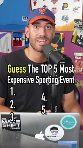 Top 5 MOST EXPENSIVE SPORTS TICKETS Ever!! Can You Guess Then? #fyp #guessinggame #tickets #sports #events #history #top5 