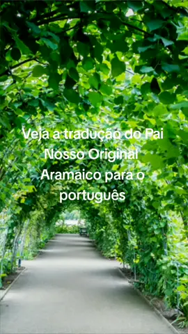 Veja a tradução do Pai Nosso Original do Aramaico para o Português #palavradedeus #deus #jesus 
