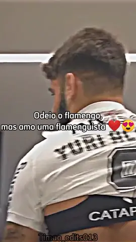 Odeio o flamengo,mas amo uma flamenguista ❤️😍 #futebol #corinthians #flamengo #fyp #fy #foryoupage #foryou 