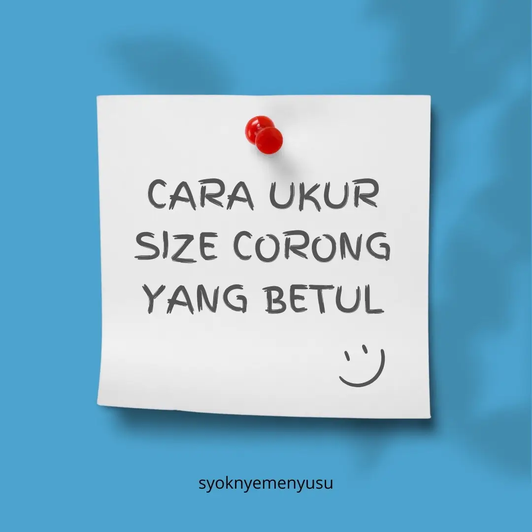 #sizecorongpam #caraukursizecorong #syoknyemenyusu #kaunselorpenyusuan #nadsyoknyemenyusu 