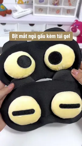 Bịt mắt ngủ có túi gel giúp thư giãn mắt sau một ngày làm việc căng thẳng. Ngoài ra túi gel để lạnh đắp lên mắt còn giúp cải thiện thâm mắt nha mn ơiiii #bitmatngu #phukien #fyp 