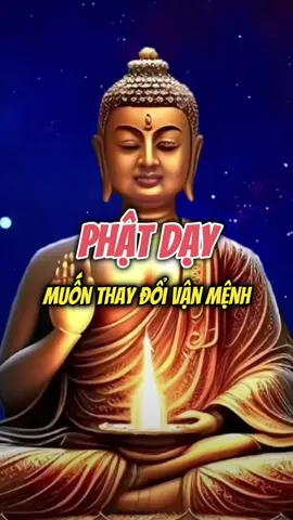 Phật dạy: Thay đổi vận mệnh… #a#adidaphat#p#phatphapnhiemmaun#nammoadidaphatn#nammobonsuthichcamauniphatp#phatgiaop#phatphapl#loiphatdayp#phatphapvadoisongphatphapvobien 
