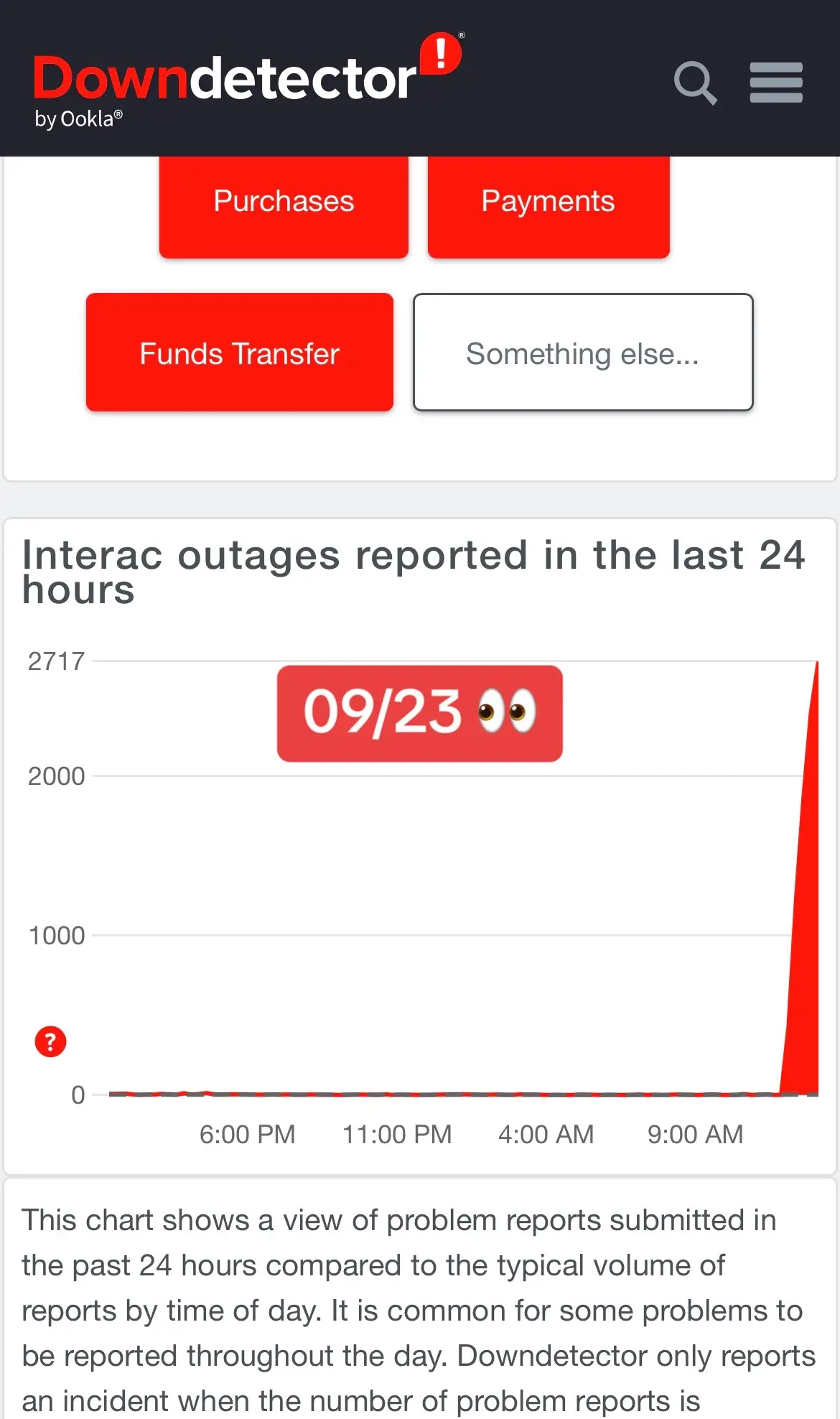 ‼️Interac services down accross Canada‼️#sept23 #0923 #interac 