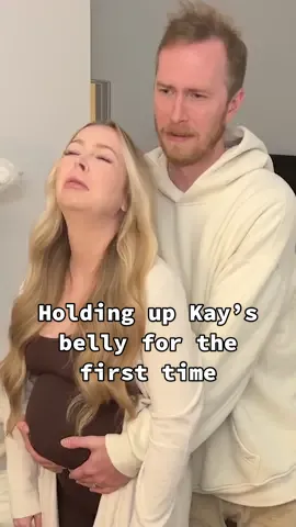 I think she may have liked it, but I’m not sure! 😅😂  Backstory ::: Someone told me about how holding up Kay’s pregnant belly could give her a lot of relief. Since Kay has been dealing with the baby being in her ribs, and how huge the baby is getting, I decided that I would give it a try to see if it actually helps! Needless to say, she gets relief from me holding up her belly, and now I’ve been volunteered to lift her belly up 3 times a day! 😂 I’m so glad that I’m able to give her some temporary relief as she goes through the final trimester! #kayandtayofficial #couples #relationships #pregnant 