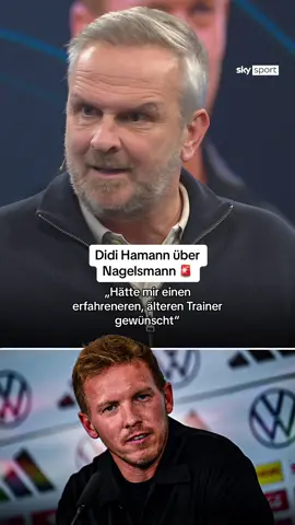 Sky Experte Didi Hamann ist noch nicht zu 100 Prozent von der Entscheidung überzeugt, aber traut auch Nagelsmann einiges zu. 💪🏻 #SkySport #DFB #Deutschland #Bundestrainer #Nationalmannschaft #Fussball #Nagelsmann #foryoupage #foryou #fy #Videos #Viral 