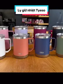 Ly giữ nhiệt Tyeso có quai cầm #lygiunhiet #lydungnuocgiunhiet #lydungnuoc #lygiunhietinox #lygiunhietcoquai #cocgiunhiet #lygiunhietnonglanh #lygiunhiettyeso 