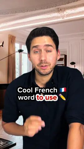 Cool French 🇫🇷 word to use ✏️#french #fle #learningfrench #frenchteacher #frenchculture #france #frenchlanguage 