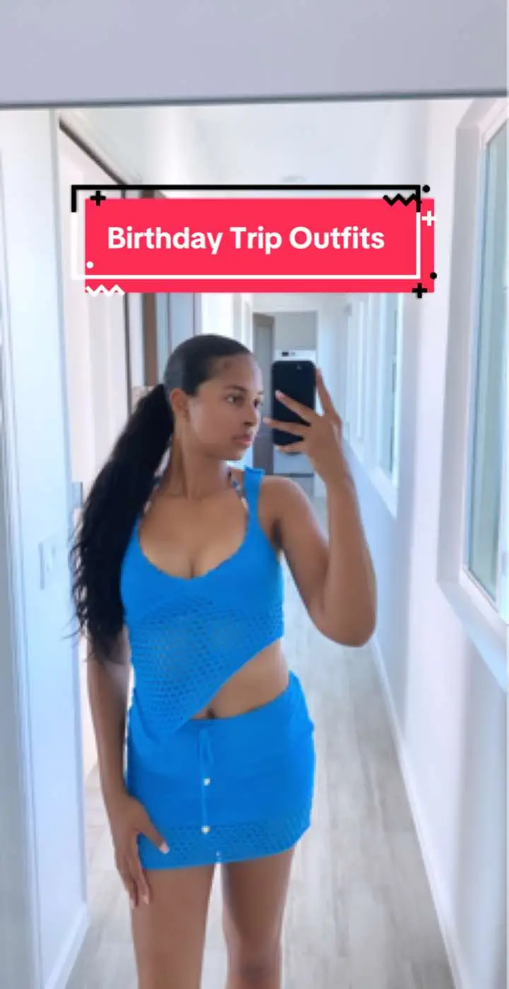 Outfits I wore on my bday trip in Turks! #OOTD #fyp #turks #blackgirltiktok #blackgirlluxury 