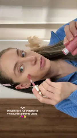 Ahora lo quiero en todosss los tonos 🤭😅 @Rare Beauty  #todaymakeup #rarebeauty #ruborencrema #makeuptutorial 