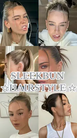 ♡SLEEKBUN HAIRSTYLE☆ . . . . . . . . . . . . . . #hairstyle #sleekbun #sleekbunlook #sleekbuntutorial #sleekbuns #sleek #sleekhair #sleekhairstyle #sleekhairstyles #inspo #inspohair #sofiarichie #cleangirlhair #cleangirlaesthetic #aesthetic #hairstyle #hairtutorial #slickbun #slickbuntutorial #fallhairstyles #easytutorial #fyp #hairtok #tiktokhair #y2k 