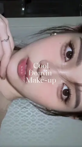 Cool douying makeup look tutorial🤍 #fyp #foryoupage #makeup #tutorial #beauty #chinesemakeup #douyin #pinterest #asian #kbeauty #fypシ 