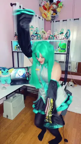 Me whenever i think about going to miku expo this spring!! Im so hyped ive been nursing a vocaloid hyperfixation since middle school #egirl #altgirl #GamerGirl #uwu #anime #cosplay #kawaii #thighhighs #hastunemiku 