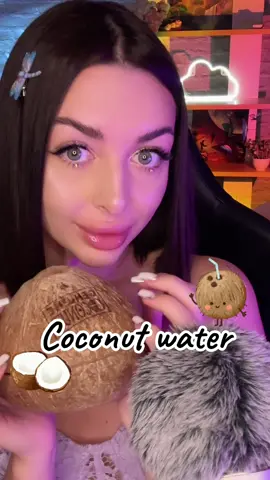 Asmr#coconutwater#🥥 😍